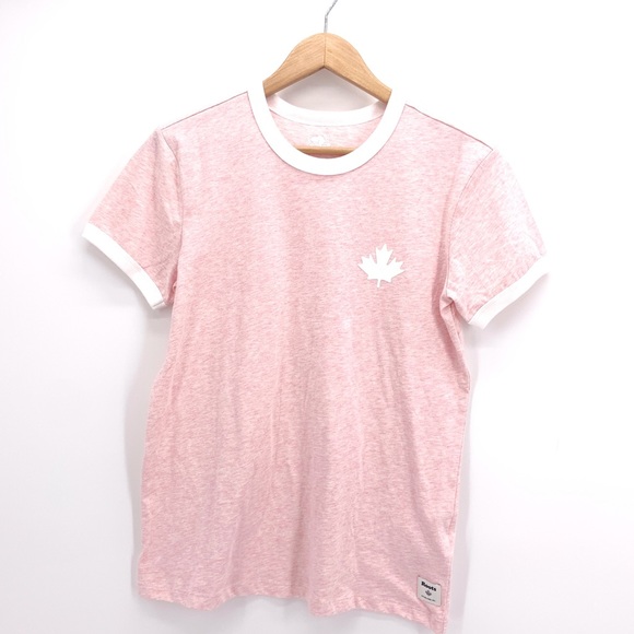 Roots Tops - Roots Canada Pink Tee